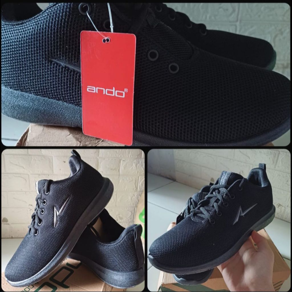 Sepatu Hitam ANDO