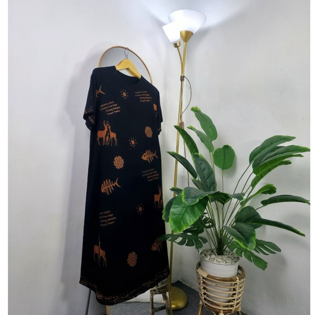 DASTER RAYON SPANDEX PREMIUN ADEM LENTUR SUPER NYAMAN DIPAKAI MOTIF KHAS PANGANDARAN