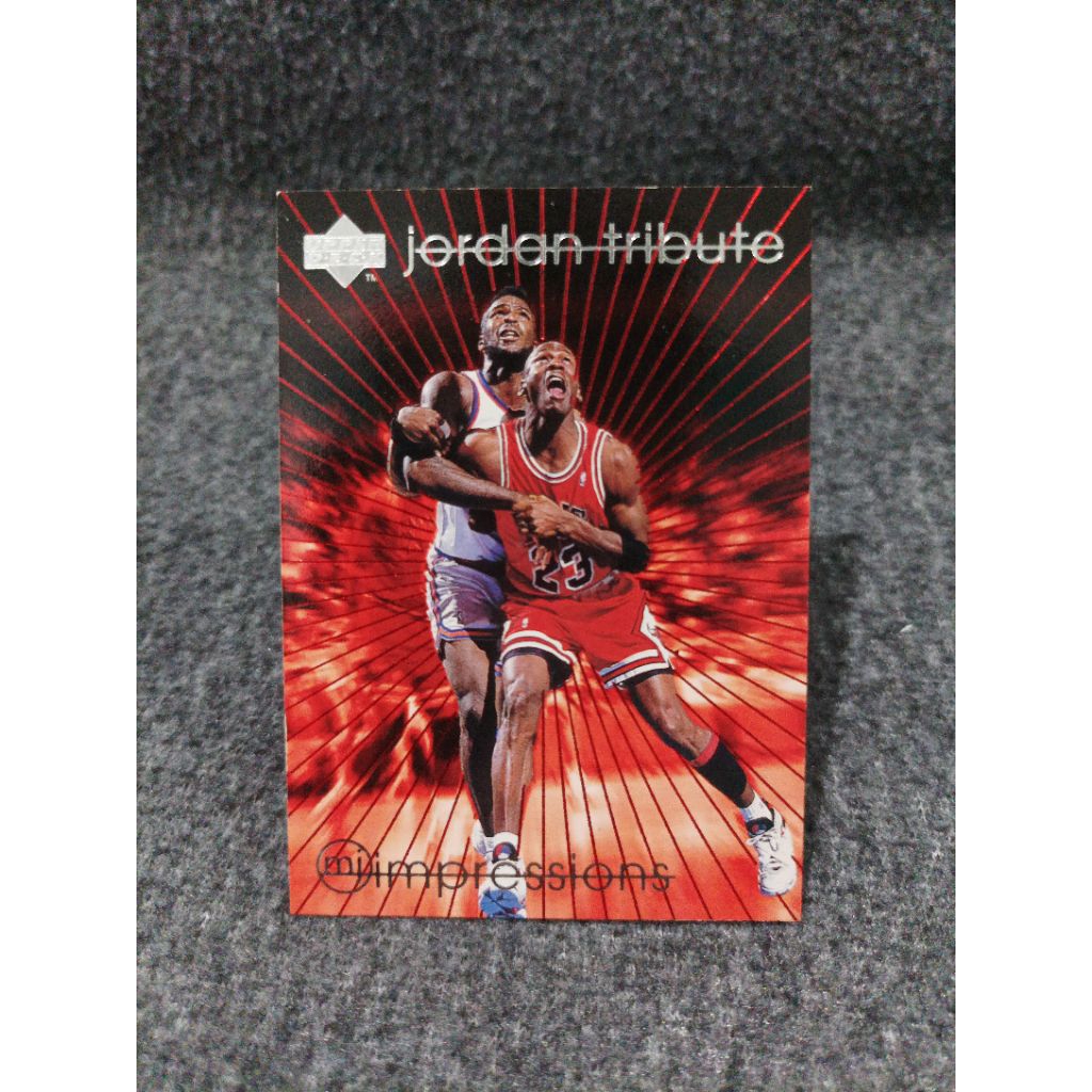 Upper deck jordan tribute 1997 michael jordan #MJ33