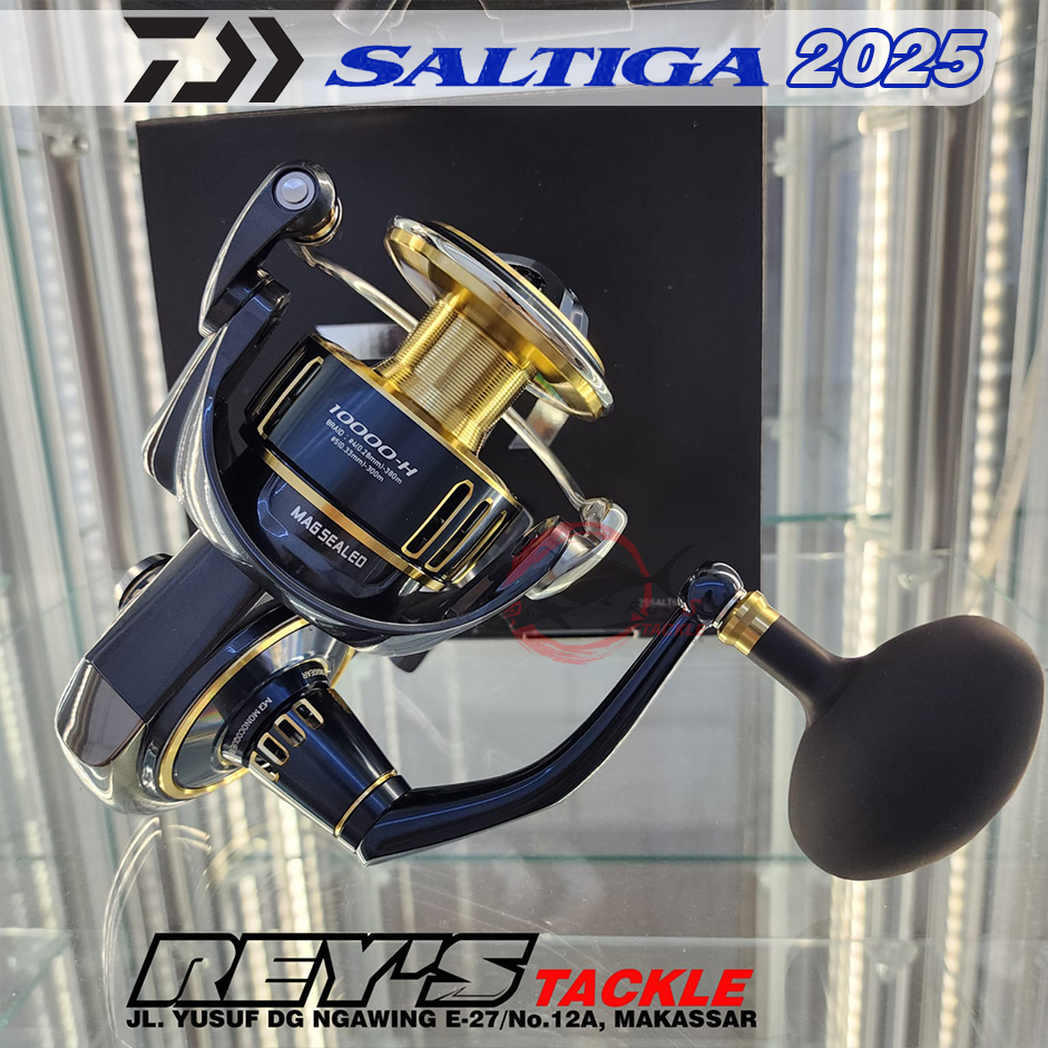 NEW DAIWA SALTIGA 2025 SPINNING GARANSI RESMI / SALTIGA 14000XH / SALTIGA 10000H