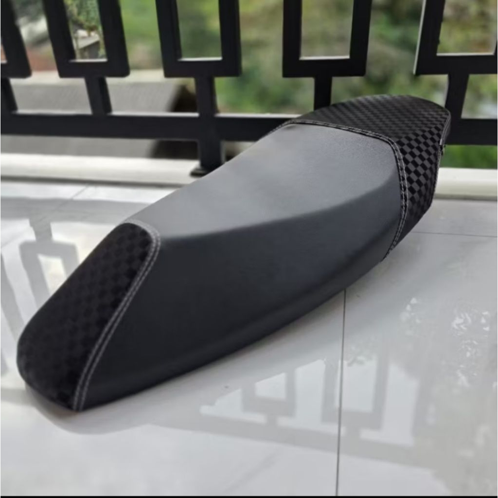 Jok Motor Custom Honda Vario 110 125 150 160 Motif Catur Original