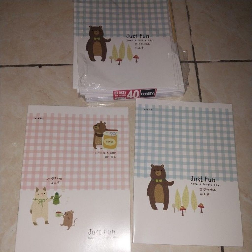 

Buku Tulis BX OKEY 40 lembar isi 5
