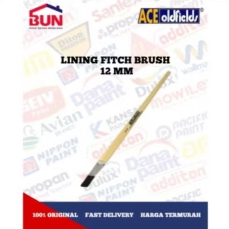 

Kuas Cat Lukis Gambar Garis LINING FITCH BRUSH ACE oldfields 12 mm