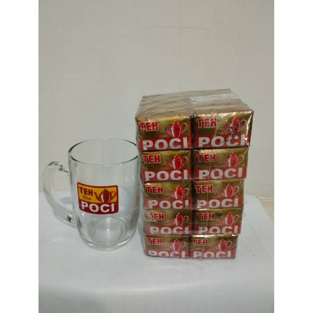 

Teh Poci Gold Bonus gelas cantik