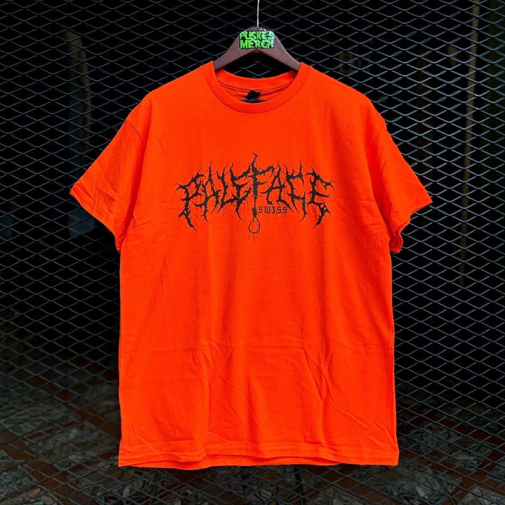 Kaos Band Official Paleface Swiss - Logo (Orange)