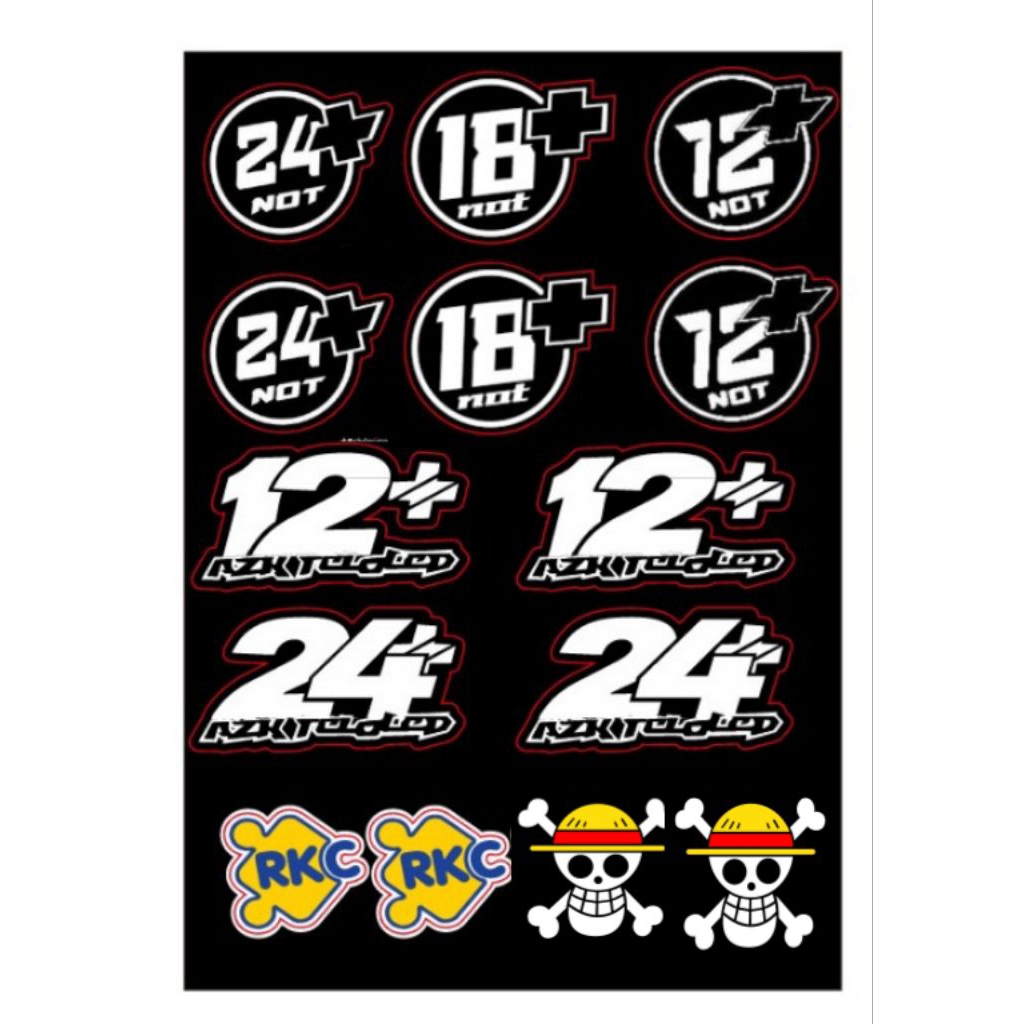 

sticker cutting logo Not