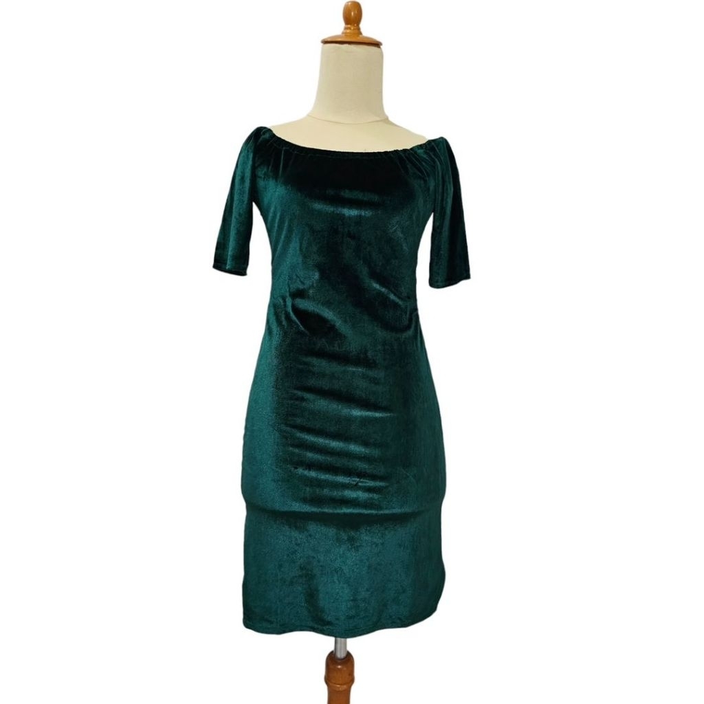 [PRELOVED] Dress Bludru | Dress Party | Dress Sabrina