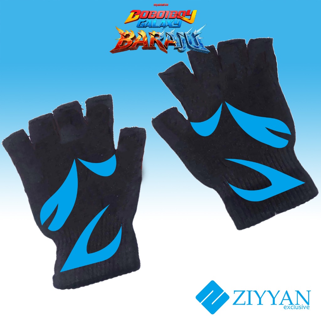 SARUNG TANGAN ANAK KOSTUM SUPERHERO BOBOIBOY KUASA BELIUNG WINDARA / Boboiboy Beliung Windara