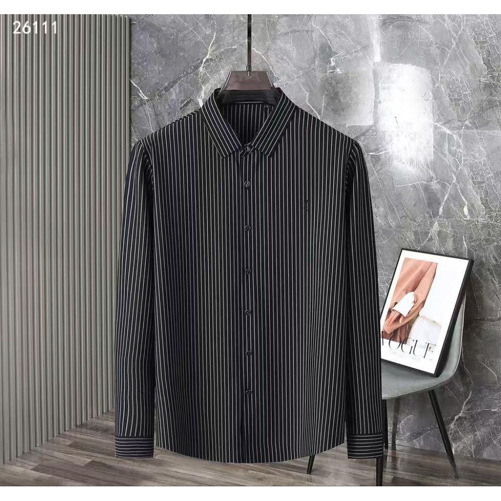 KEMEJA LENGAN PANJANG PRIA YES577 IMPORT FASHION BRANDED