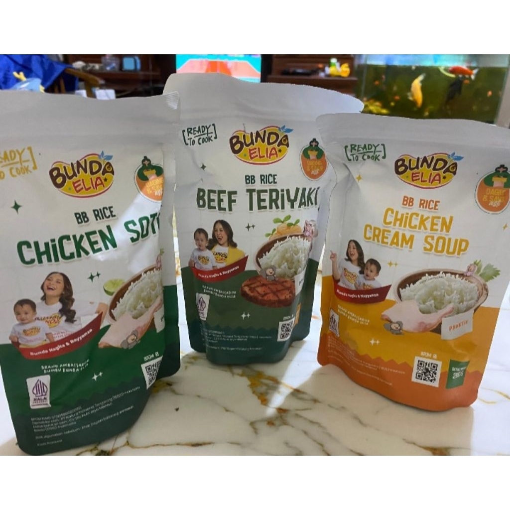

BB RICE BUNDA ELIA (jual murah karena anak kurang suka)