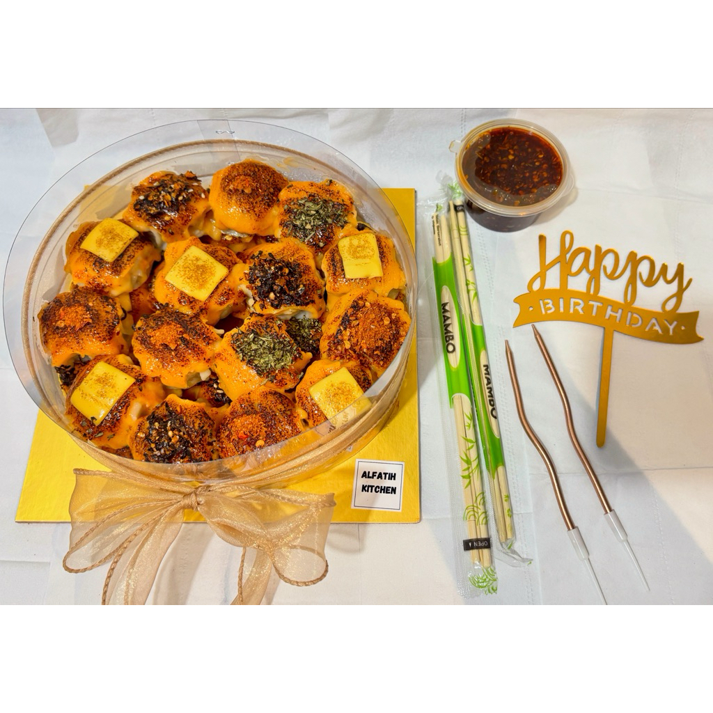 

Dimsum Mentai Cake isi 30