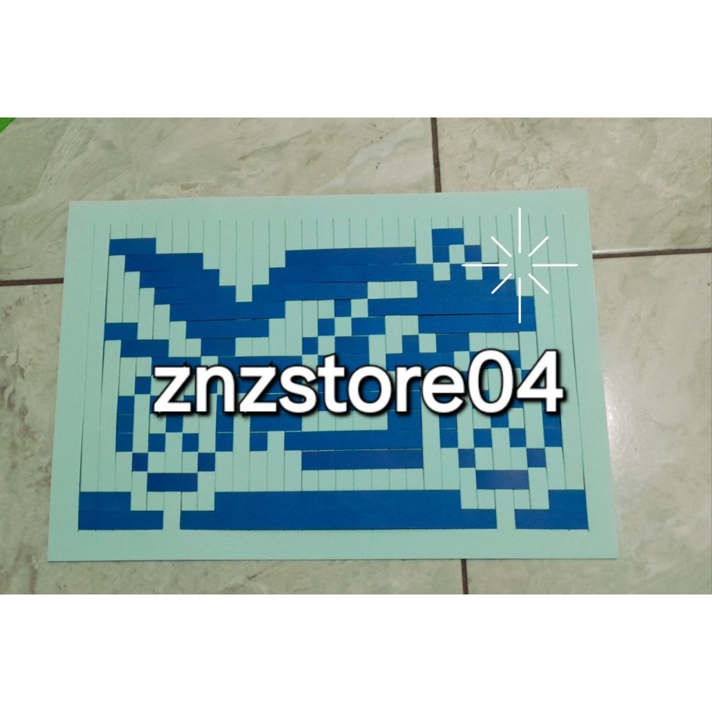 

kertas anyaman sudah jadi 1lembar Ready stok