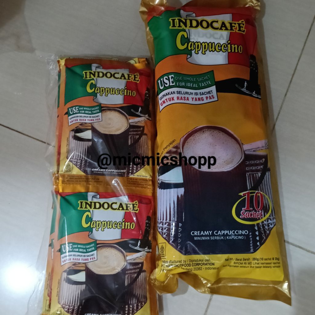 

Indocafe Cappuccino 25 gr