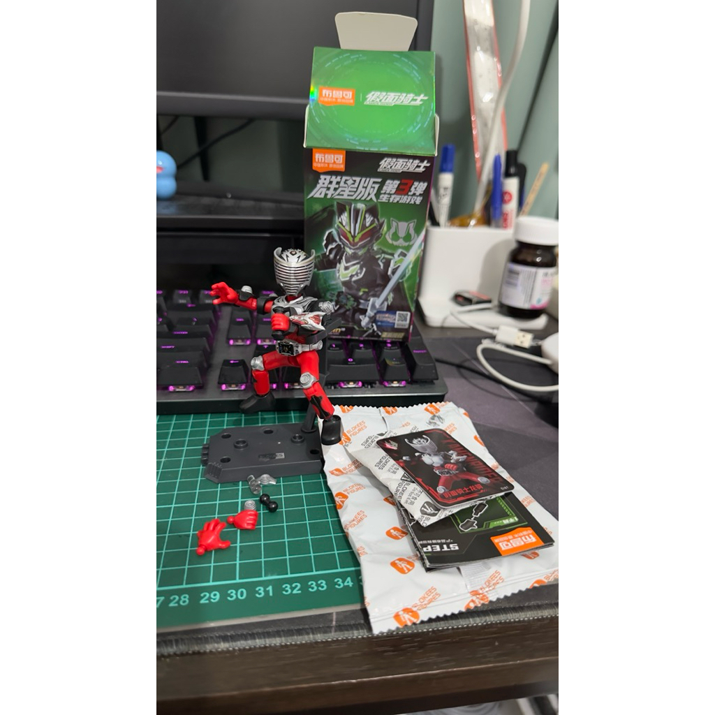 Blokees GV03 Kamen Rider Ryuki + Dragreder