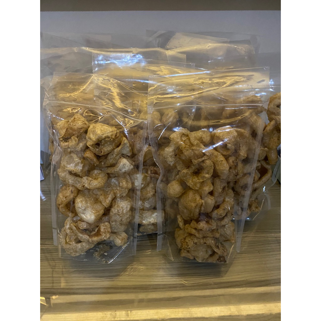 

Kerupuk Kulit Babi / Crispy Pork Skin 75 gr