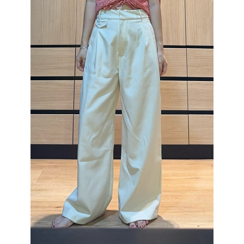 oro pants Yeona ivory
