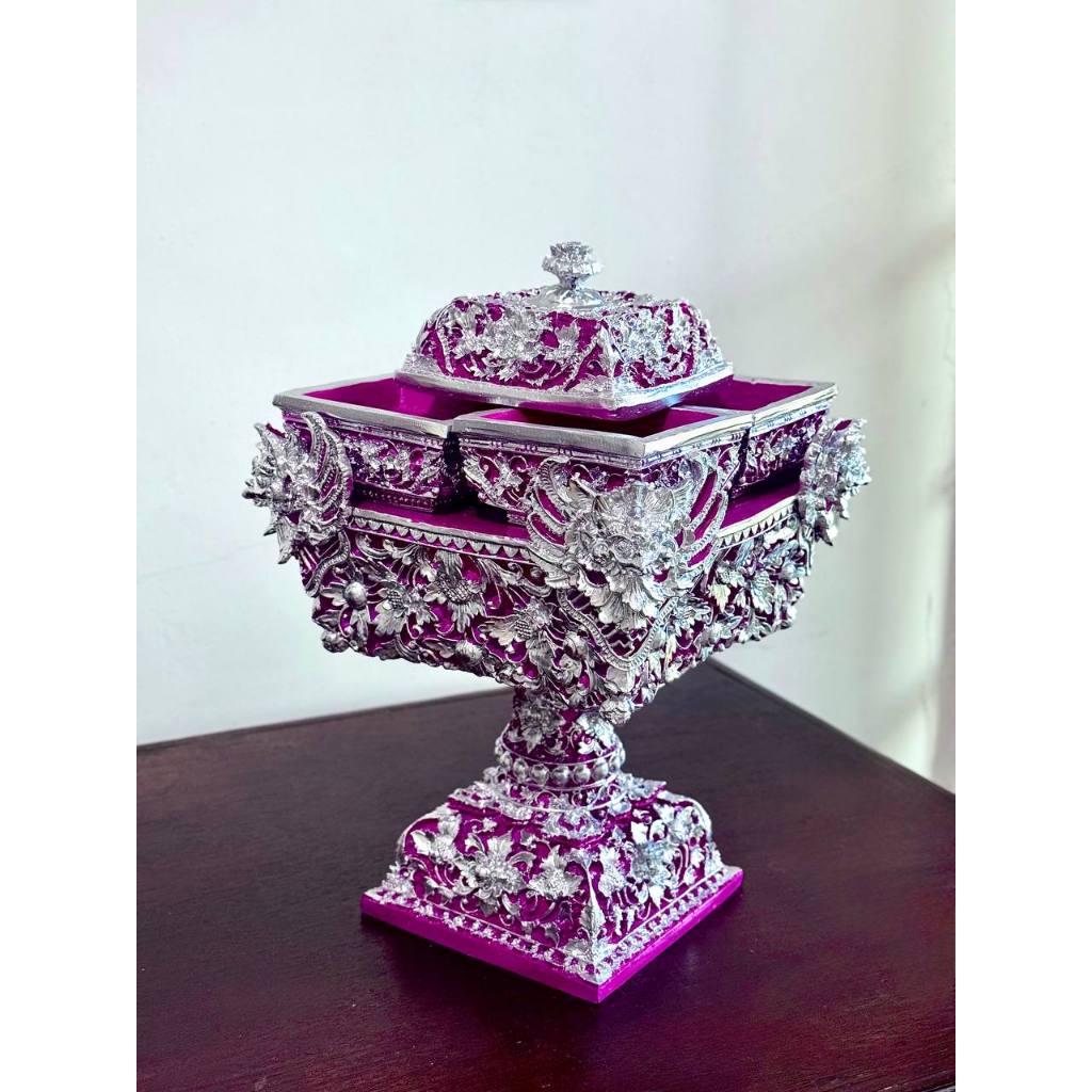 Dulang Prani Anak 4 Warna Ungu Magenta Bahan Premium