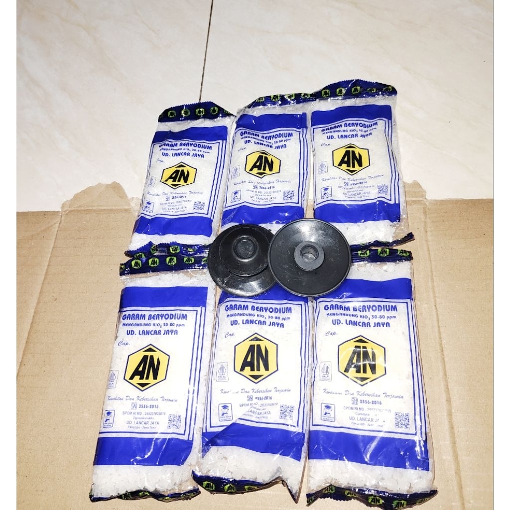 

garam grosok promo (6pcs free sisir 1pcs)