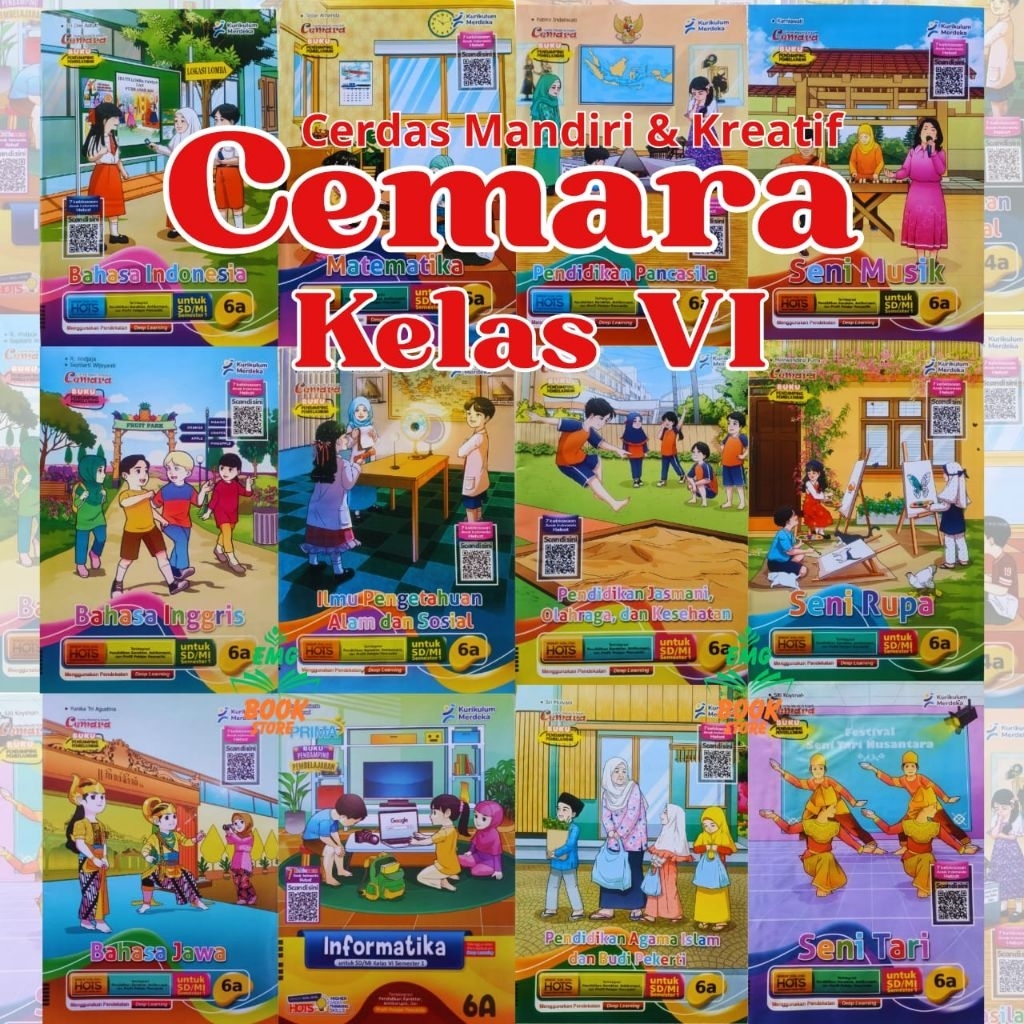 LKS CEMARA KELAS 6 SD/MI SEMESTER 1 (6A) KURIKULUM MERDEKA 2025-2026