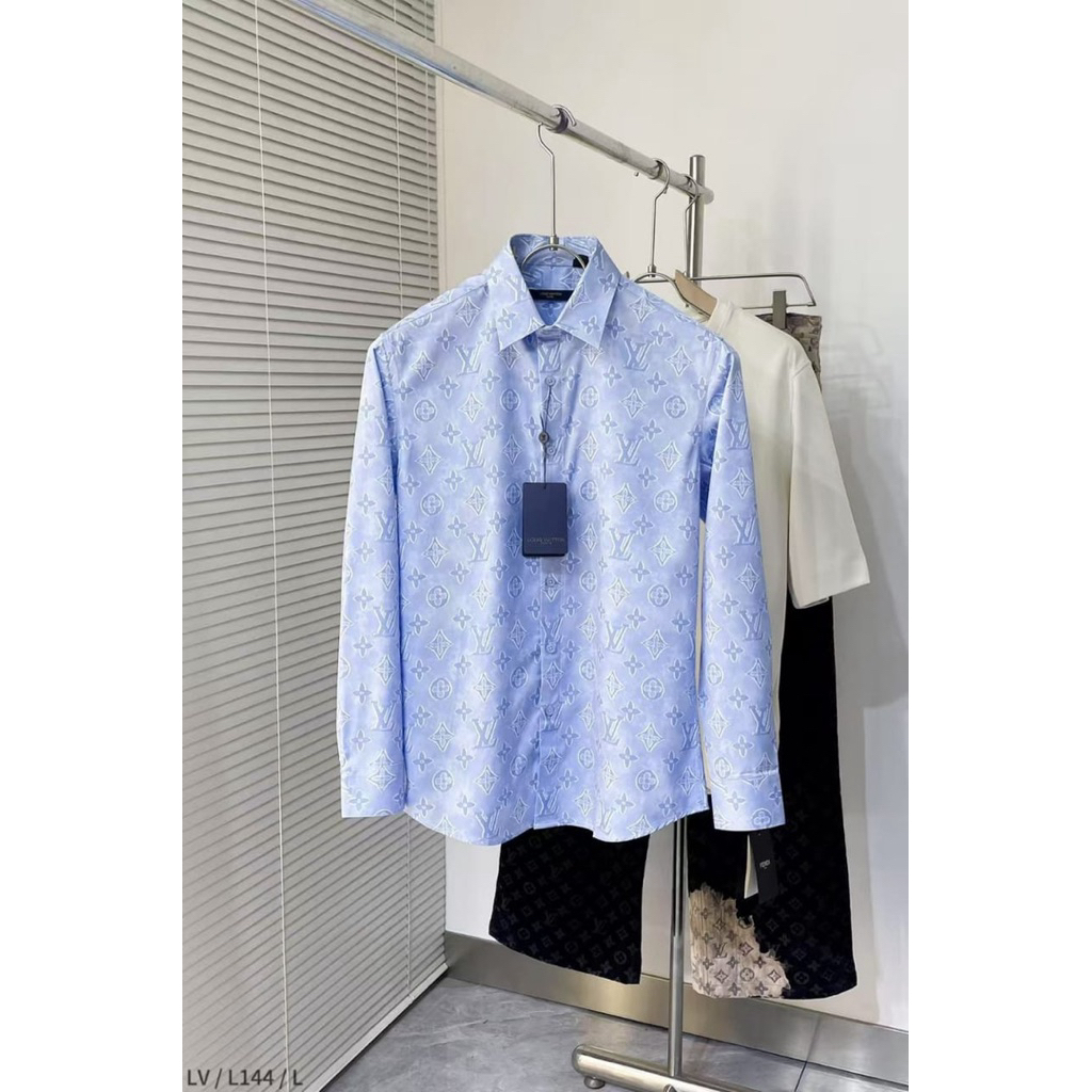 KEMEJA LENGAN PANJANG PRIA LV1178 MIRROR