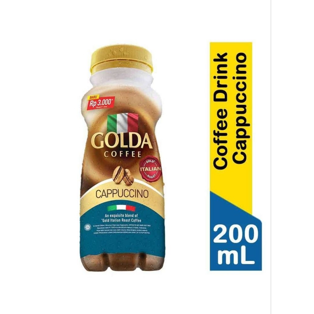 

Golda Minuman GOLDA Coffee Cappucino 200 ML Harga murah