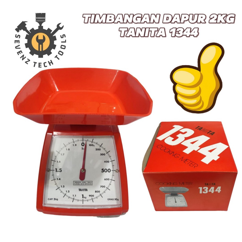 TANITA TIMBANGAN JARUM 2KG / TIMBANGAN DAPUR 2 KILO / TIMBANGAN SAYUR BUAH KUE SERBAGUNA TANITA 2KG