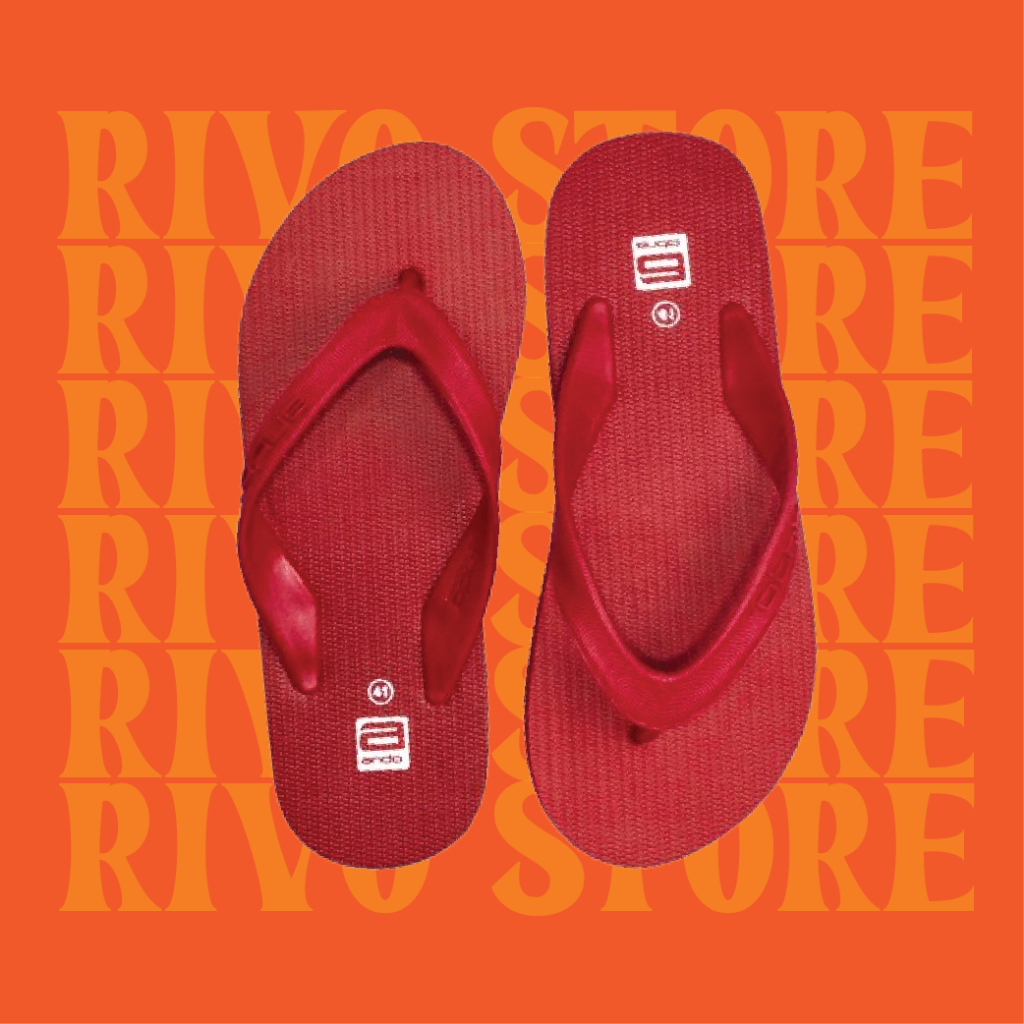 SANDAL DISTRO PRIA  Sandal karet ando hawaii pria Sandal karet lentur pria Sandal santai pria Sandal