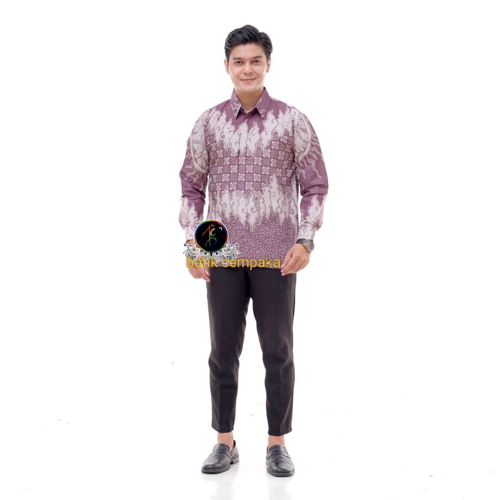kemeja batik seroja muve