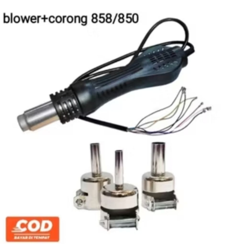 GAGANG BLOWER 858 8 KABEL ORI - Gagang Blower uap 8 Cabel Cable Fullset Sudah Termasuk Kipas Ori