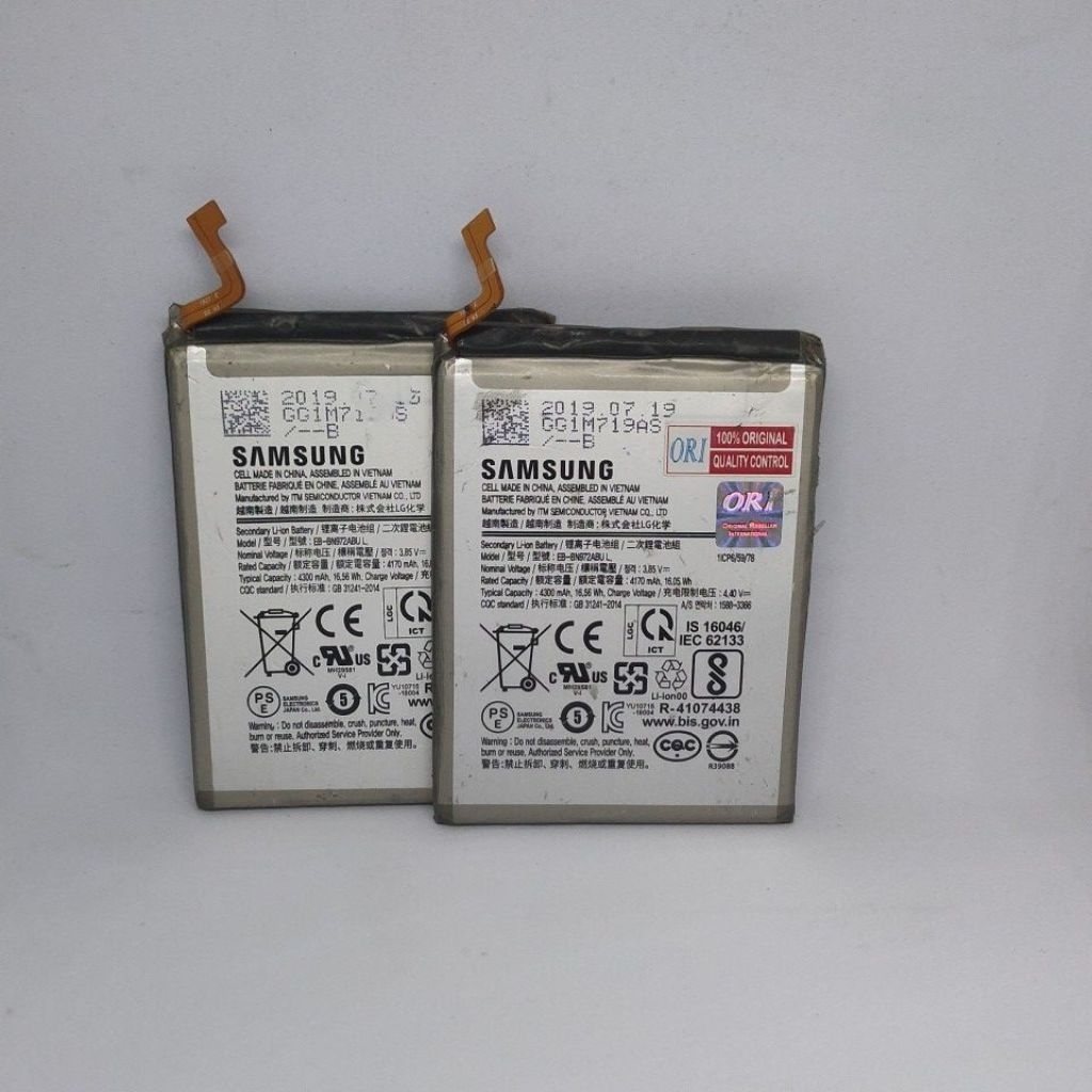 BATRAI BATRE SAMAUNG NOTE 10 PLUS EB-BN972ABU ORI COPOTAN 100%