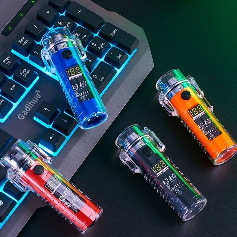 PEMANTIK USB double arc waterproof lighter PEMANTIK USB ANTI AIR BISA DI CHARGE