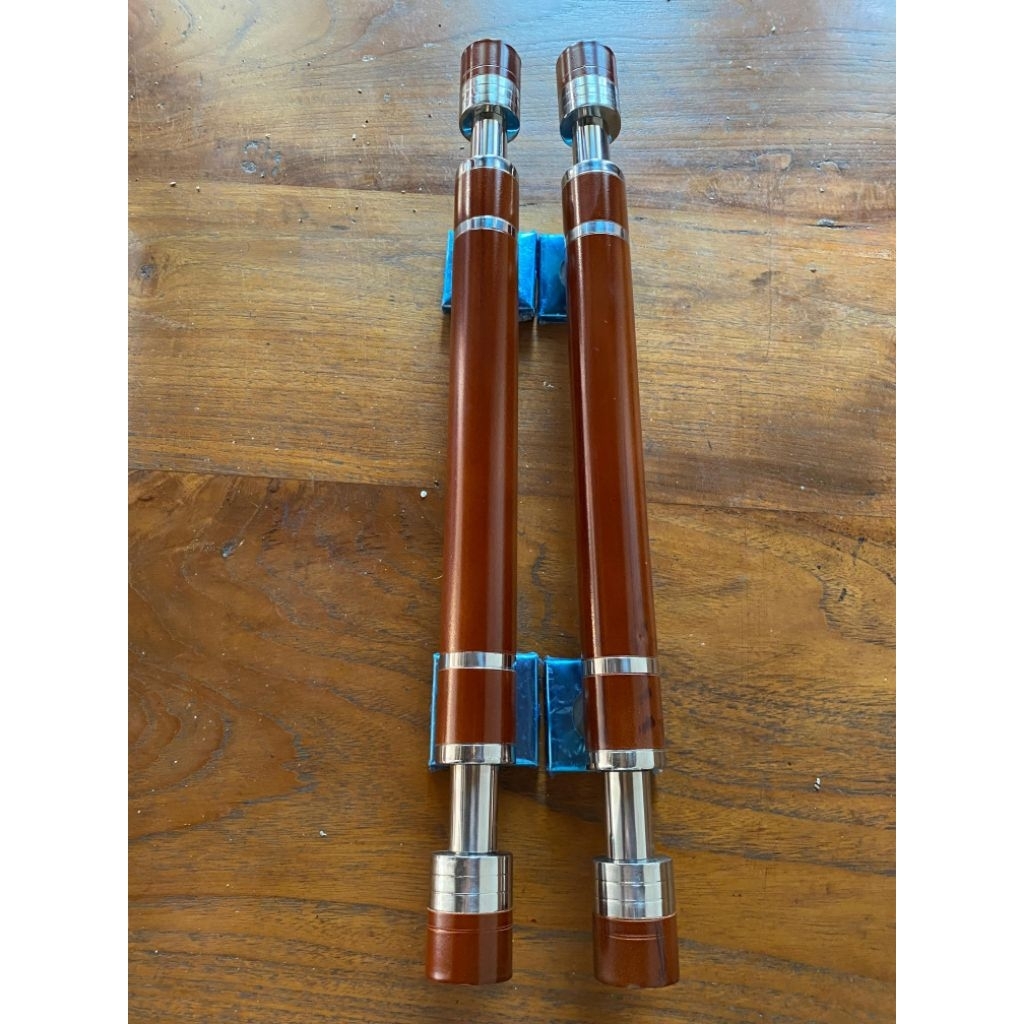 handle gagang pintu rumah motif bulat barbel bahan stainless tarikan pintu kupu tarung minimalis