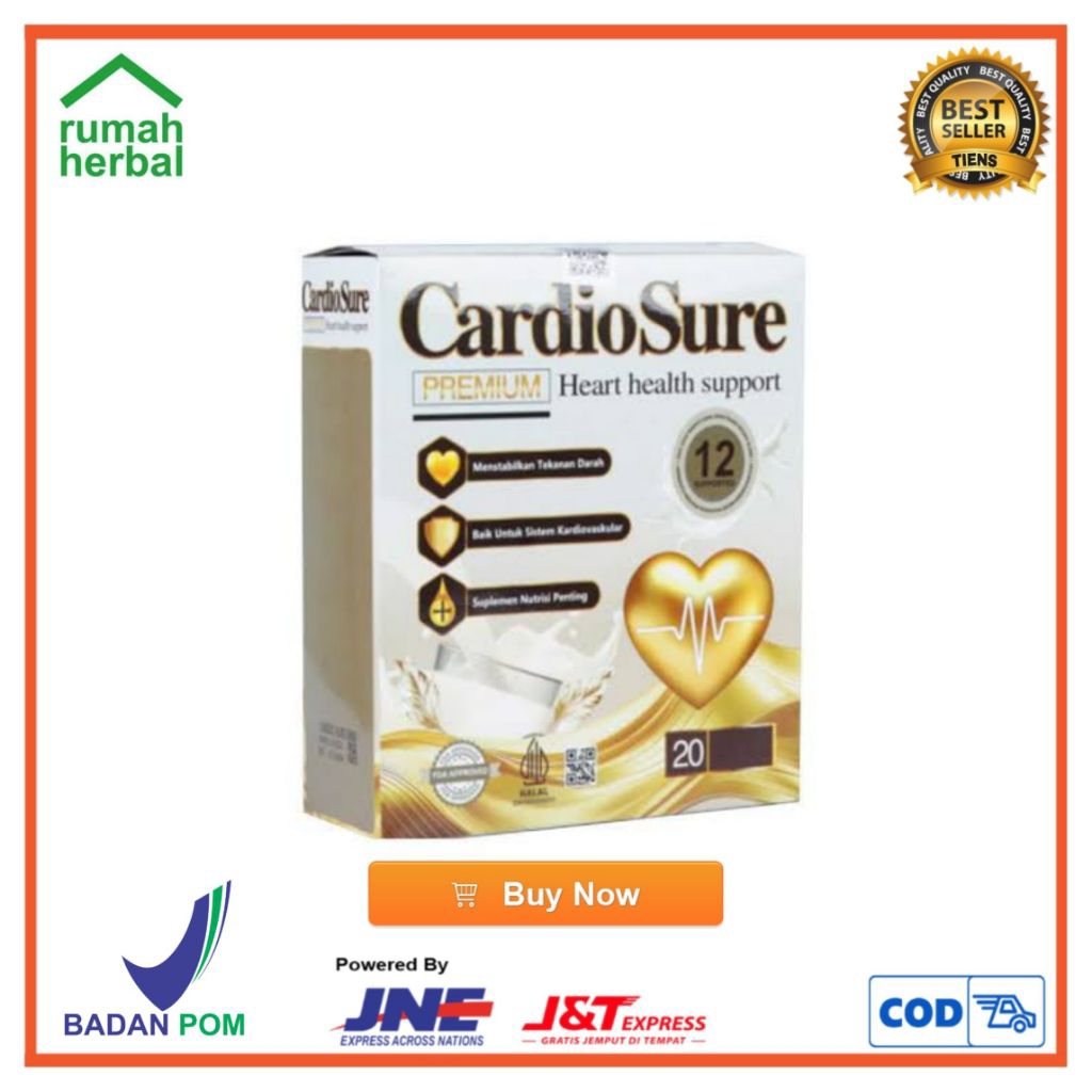 

CARDIOSURE MILK SUSU OBAT HIPERTENSI JANTUNG STRUK KOLESTEROL ASAM URAT