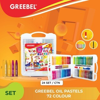 

Crayon Greebel 72 Warna / Oil Pastel Greebel 72 Warna