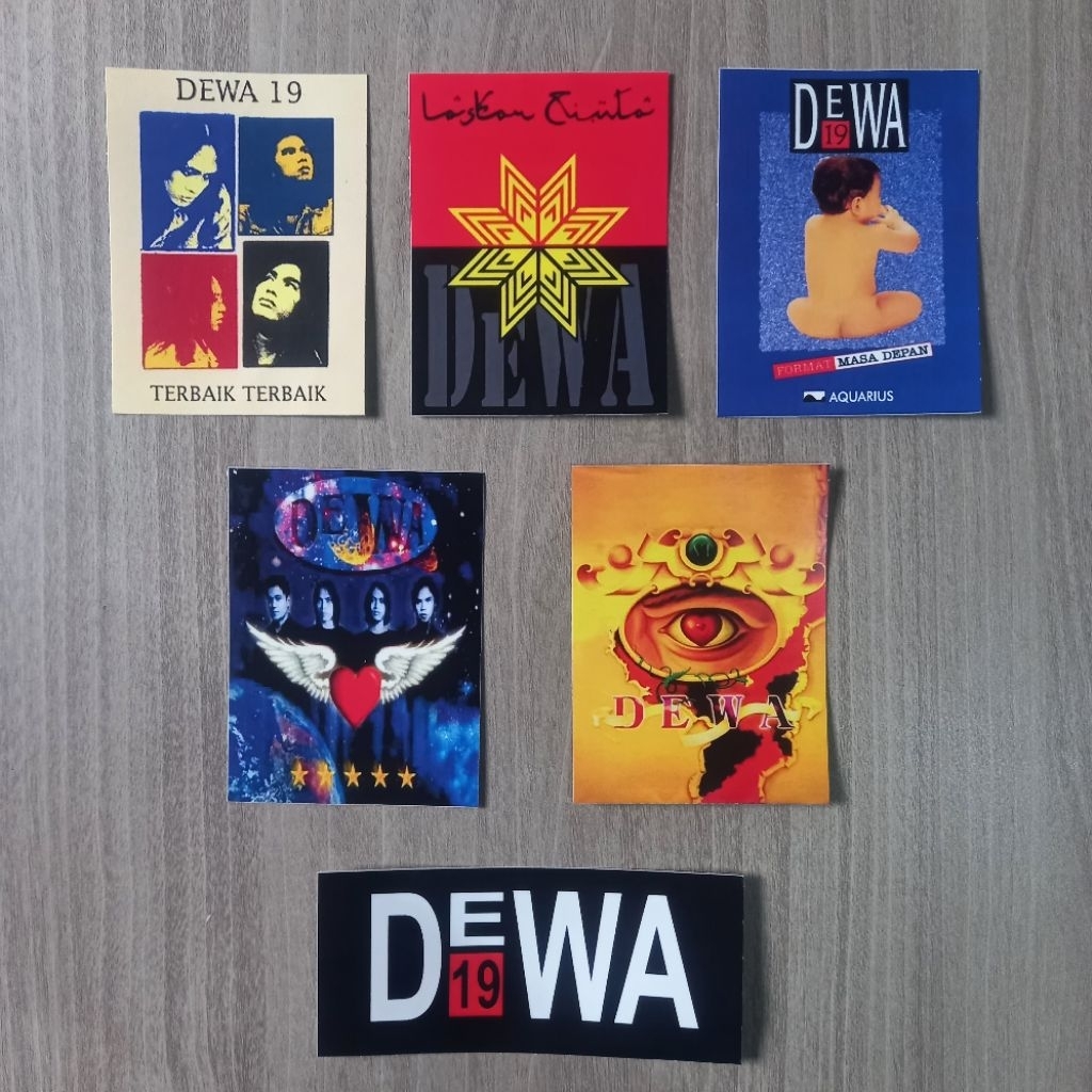 

STIKER DEWA 19 VINYL UKURAN KECIL