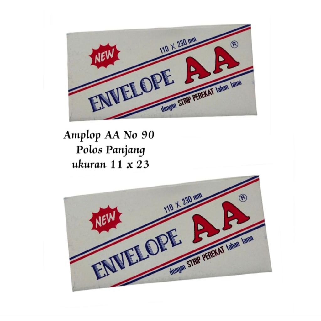 

Amplop Putih Panjang AA ( 1 kotak )