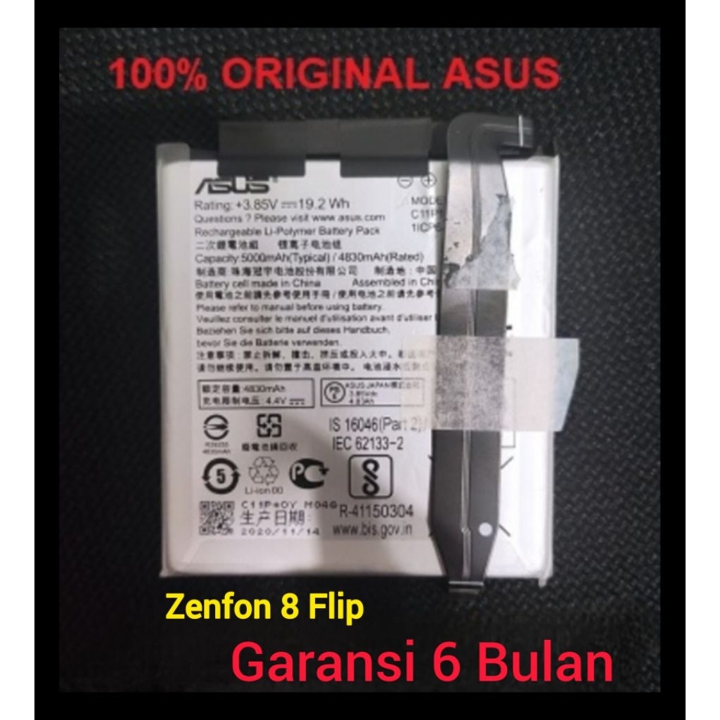 Asus Battery Zenfone 8 Flip Baterai Batere Original 100%