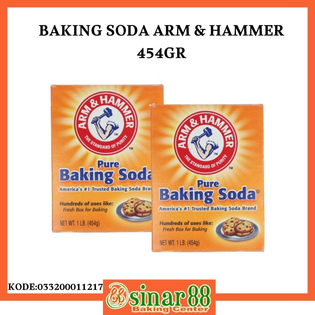 

BAKING SODA ARM & HAMMER 454GR