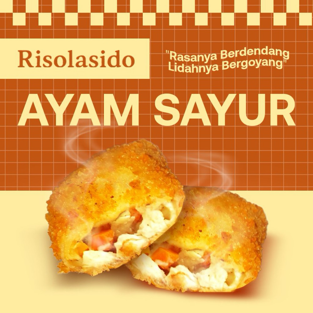 

RISOLASIDO Ayam Sayur isi[5pcs]-Frozen