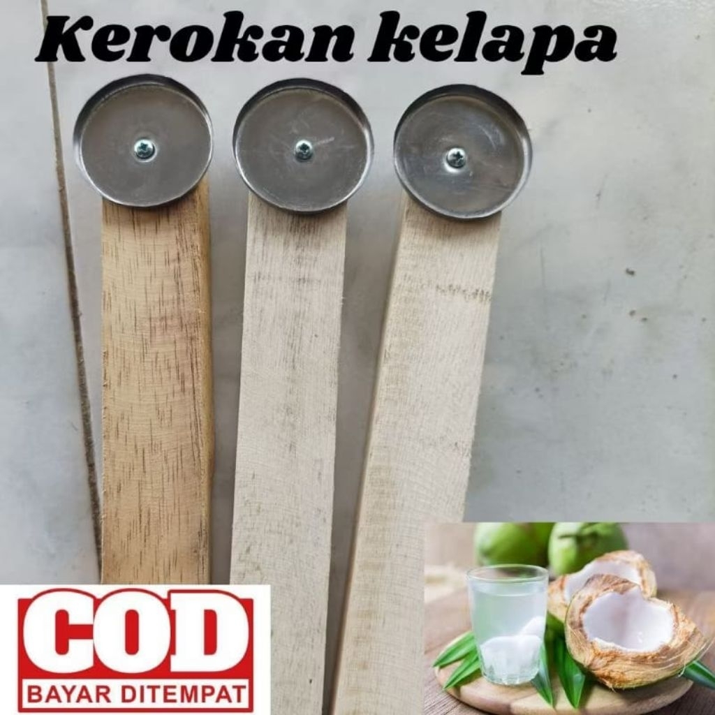 kerokan kelapa/serutan kelapa manual kerokan kelapa muda dan tua
