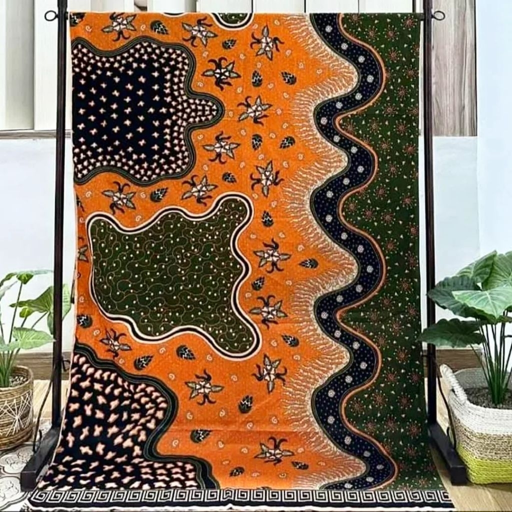 Kain Batik Katun Premium Motif Bunga
