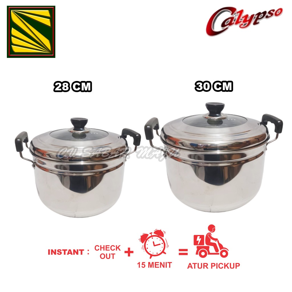 Calypso Panci Kukus / Panci Steamer Stainless C494