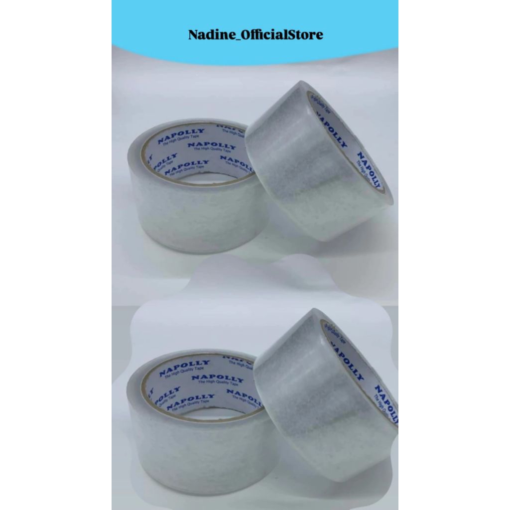 

Lakban bening 45mm*90 yard.harga 1 pcs