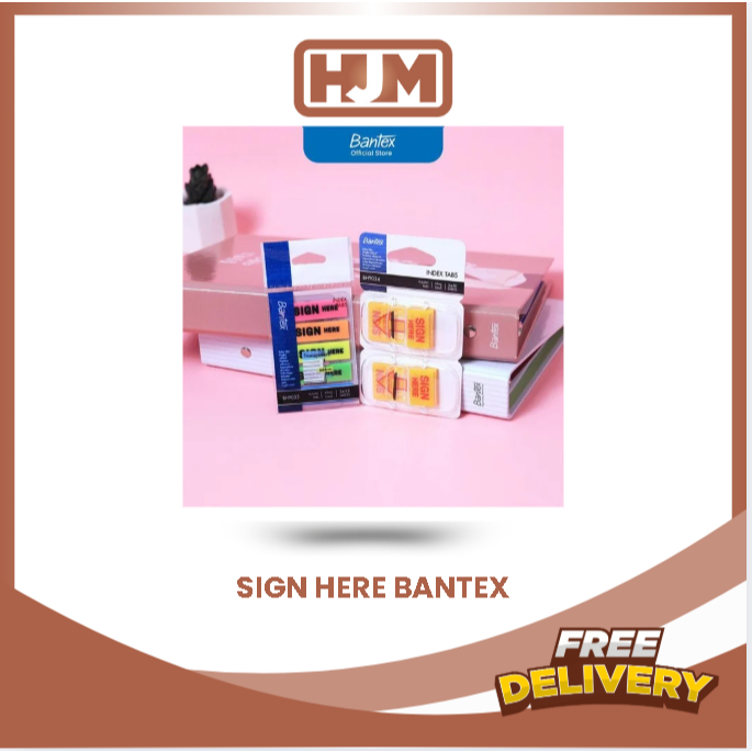 

BANTEX INDEX TAB SIGN HERE BH903X