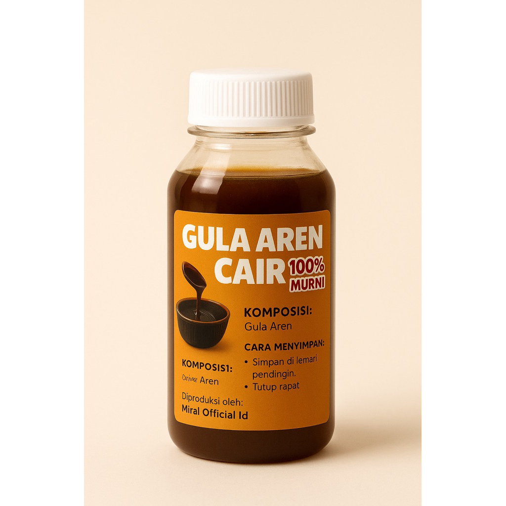 

Gula Aren Cair ( Tester 50 ml )