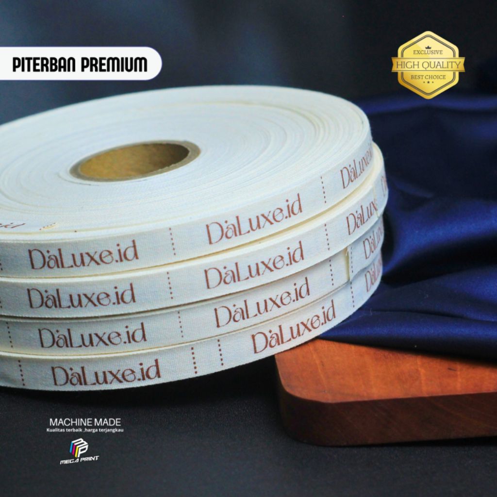 free desain  label piterban label katun  import 1.3cm