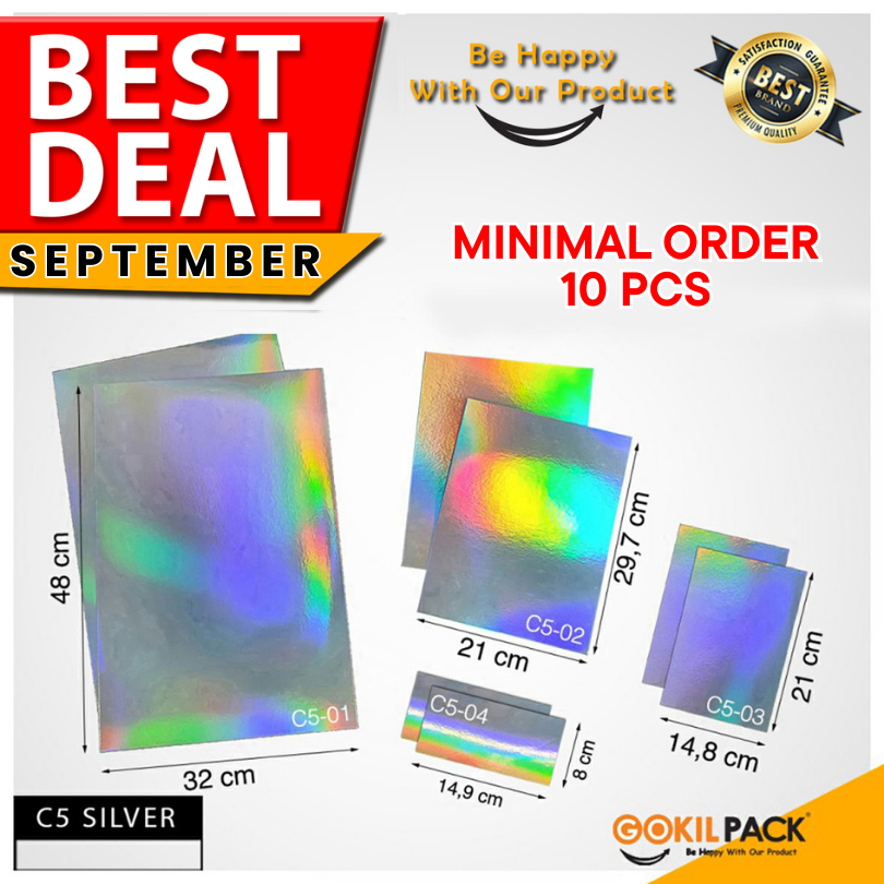 

Kertas Hologram|Silver|Lembaran|A3+|Murah|C5 SILVER - C5-01