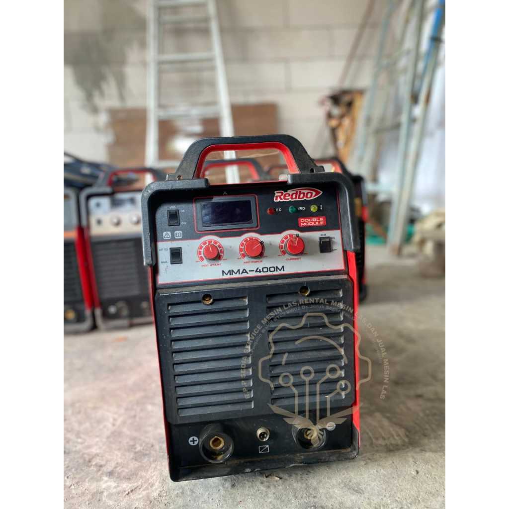 MESIN LAS BEKAS MMA 400A REDBO MESIN LAS REDBO BEKAS SMAW STIK 3 PHASE LAS LISTRIK INVERTER BEKAS