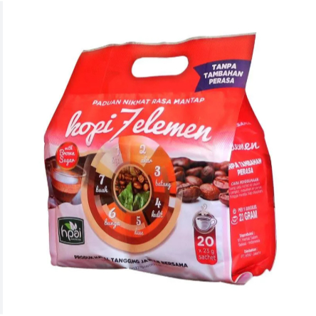 

KOPI HERBAL 7 ELEMEN UNTUK DAYA TAHAN TUBUH ISI 20sachet | KOPI SEVEL