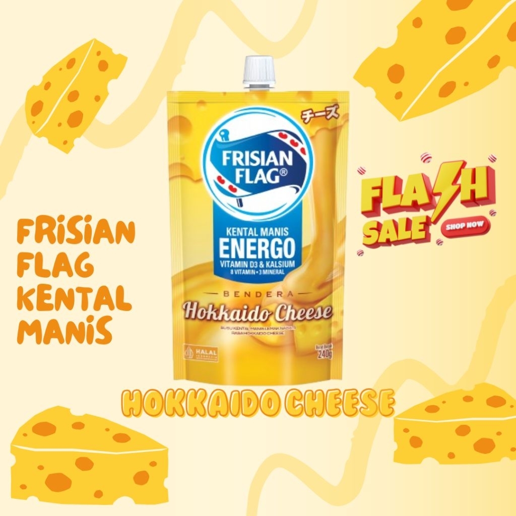 

SALE MURAH Frisian Flag Hokkaido Cheese 240gr